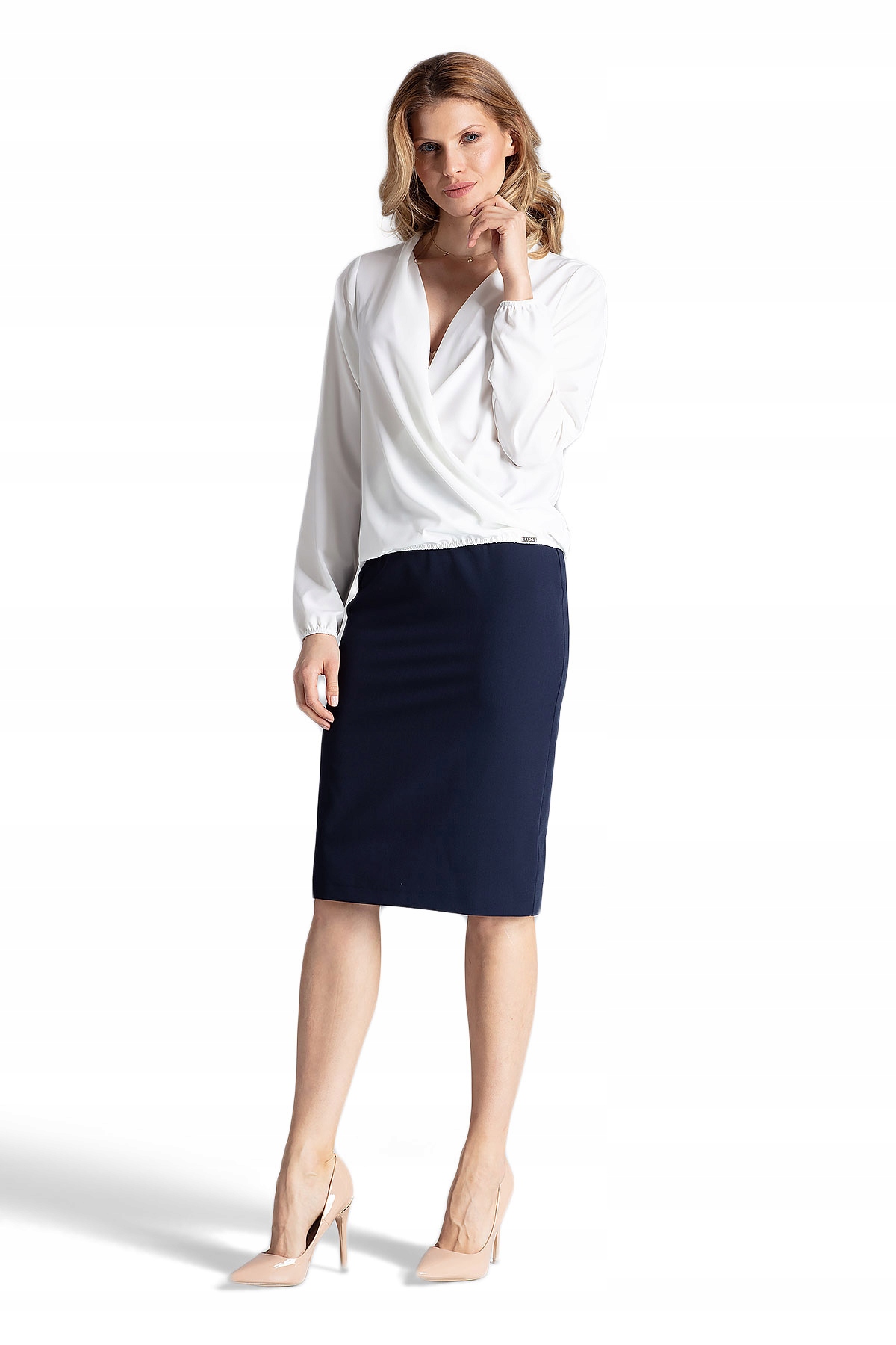 

Figl Bluzka M659 ~XL~ Damskie Ecru