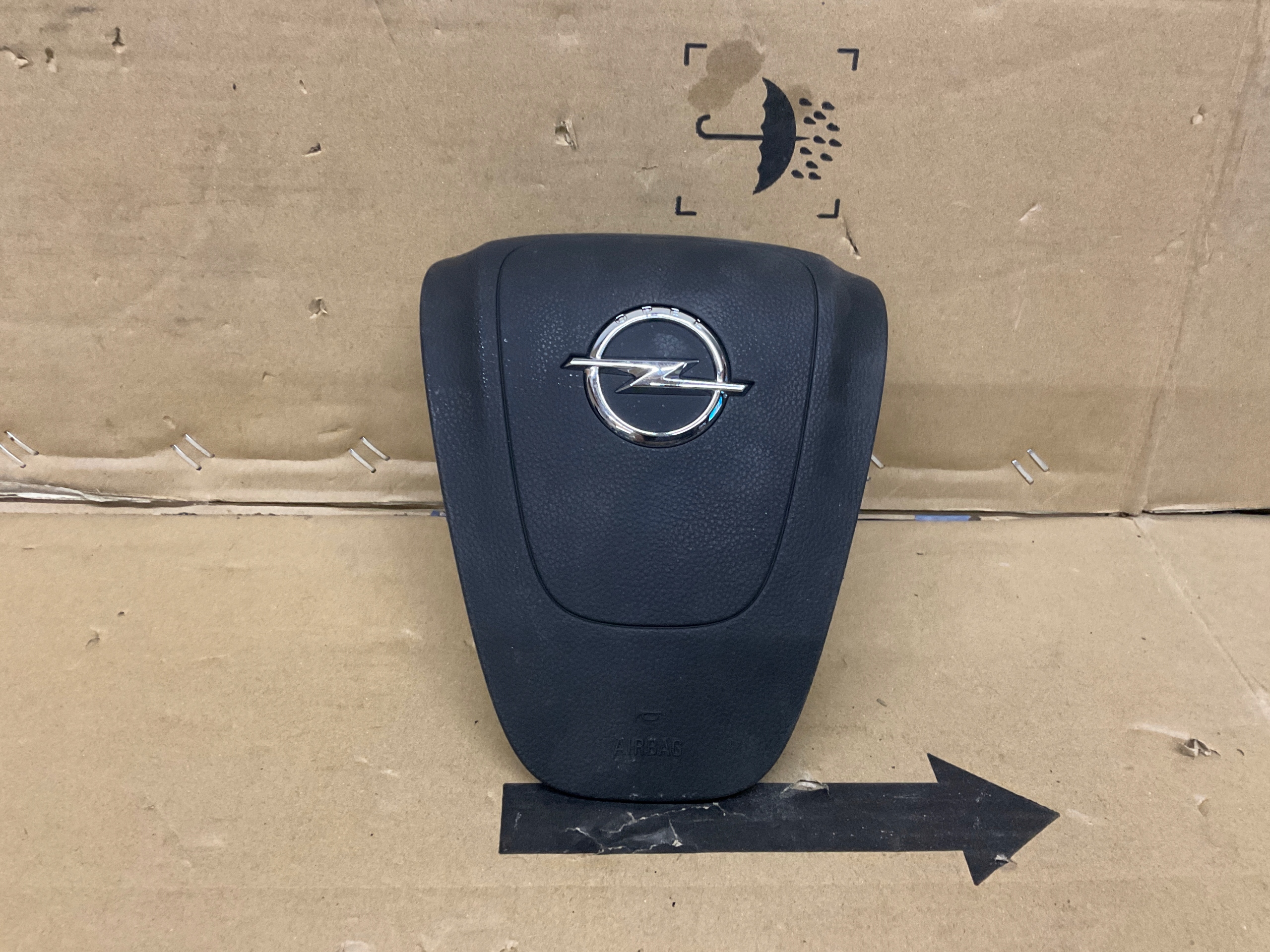 opel insignia подушки безопасности руля