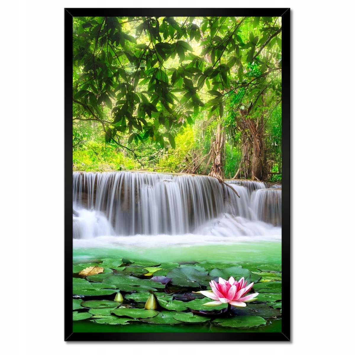 Plakáty v rámu 40x60 Vodopád v Thajsku