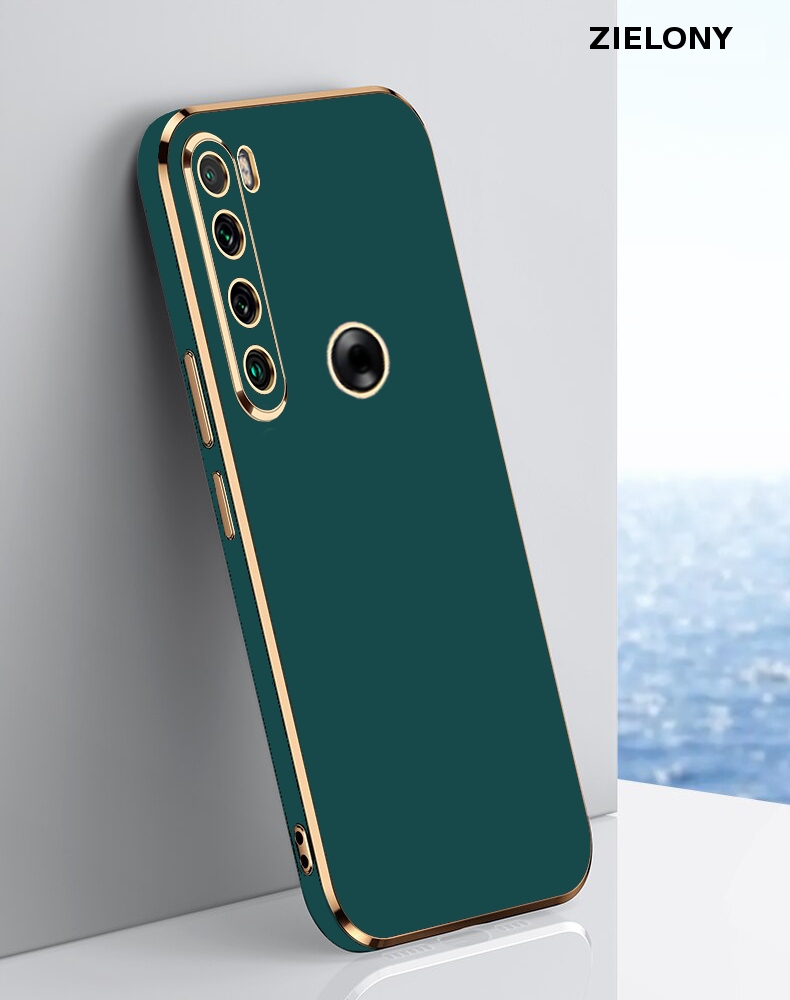 ETUI GLAMOUR DO XIAOMI REDMI NOTE 8T +SZKŁO Dedykowany model Redmi Note 8T