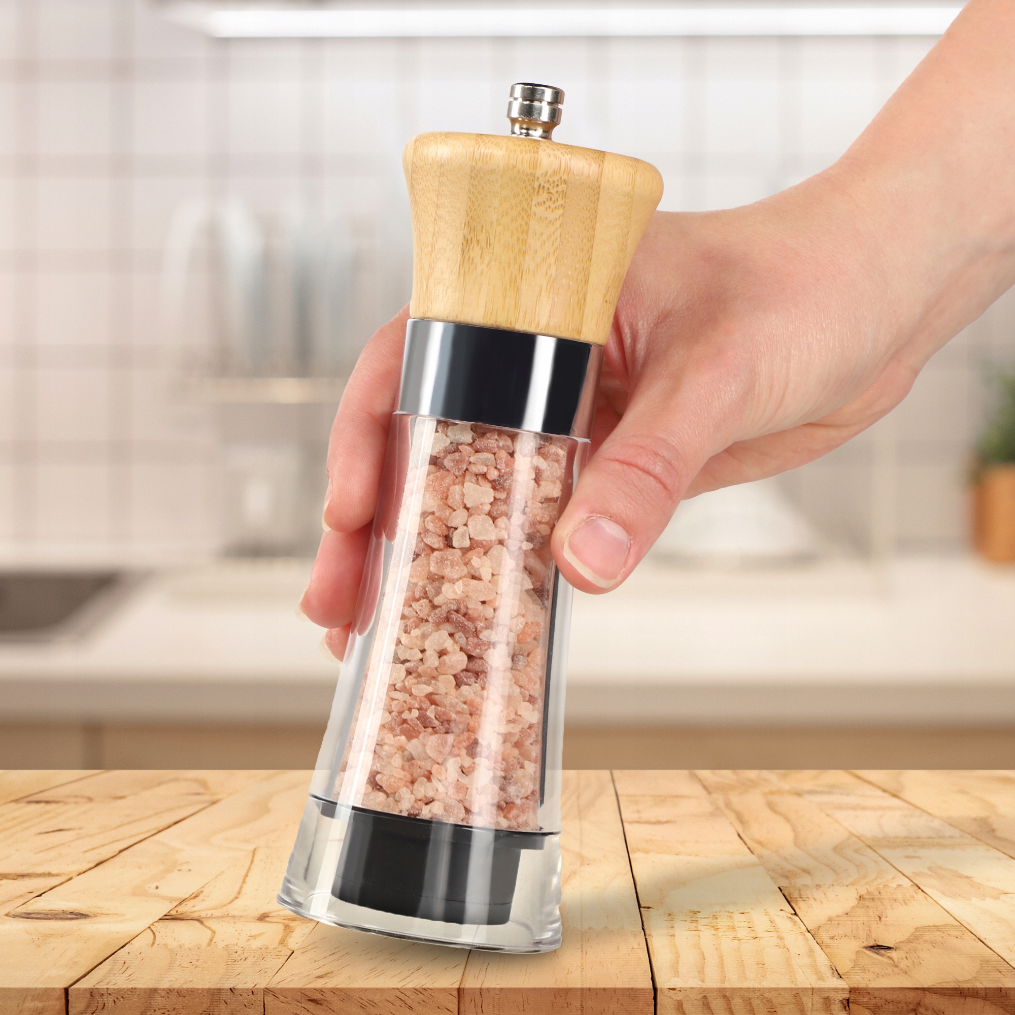 MŁYNEK DO PIEPRZU I SOLI PRZYPRAW RĘCZNY REGULACJA Opakowanie Pojedyncze