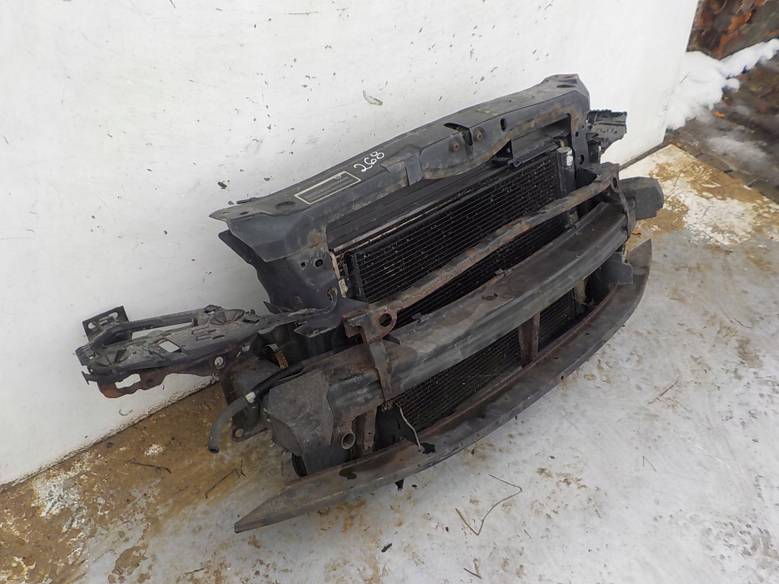 268 SKODA OCTAVIA II 1.9 TDI support panel for radiators sider radiator