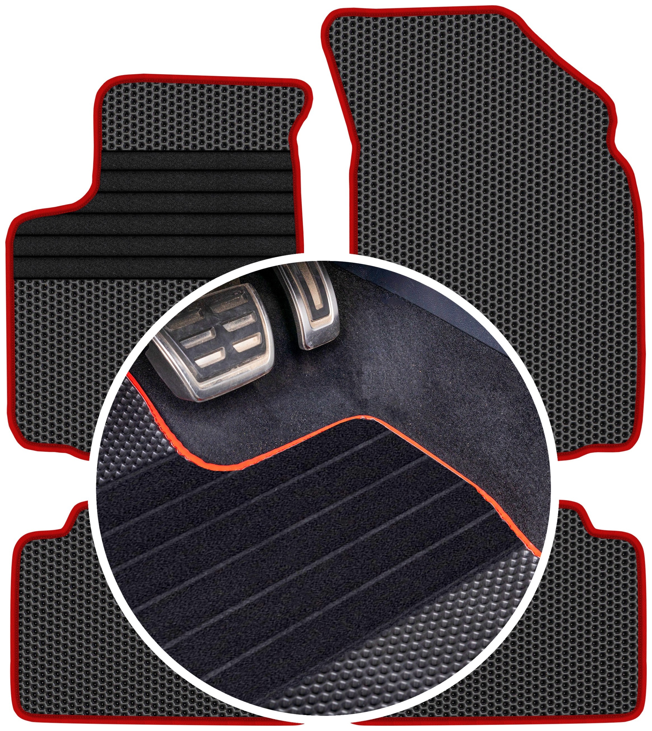 Chevrolet Kalos Hb 2004-2011 Gumové koberce Eva Eternity Plastry Medu