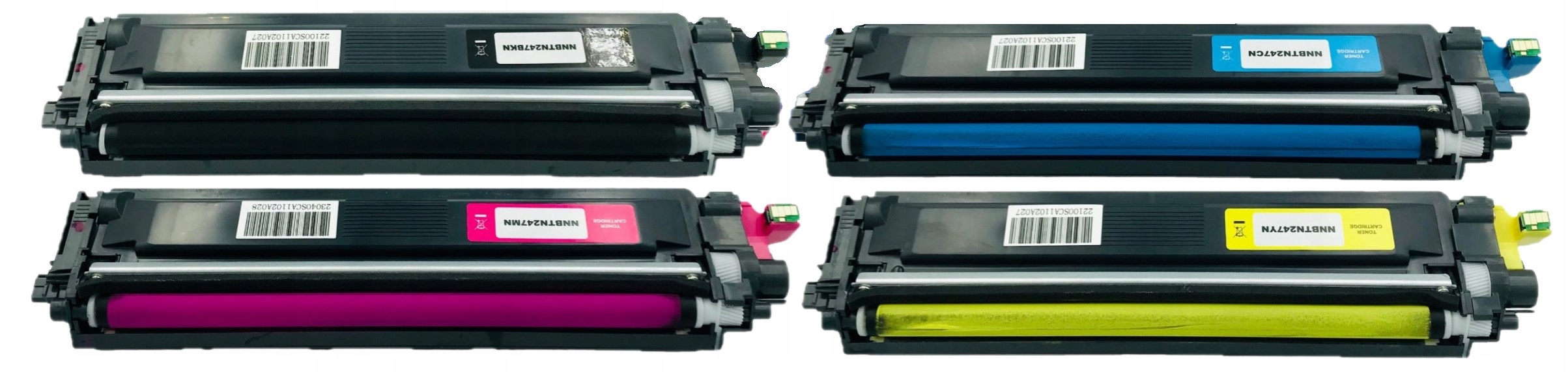 4x Toner do Brother TN247 Cmyk Chip DCP-L3510CDW DCP-L3550CDW HL-L3270CDW