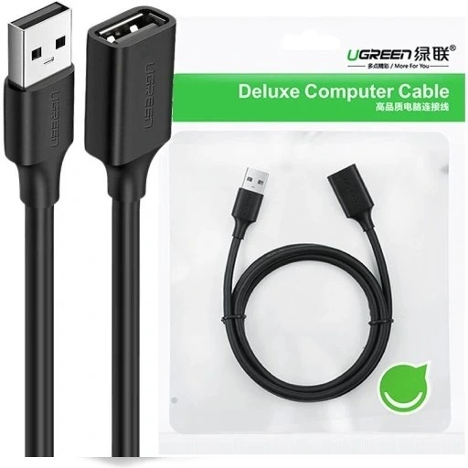 UGREEN MOCNY KABEL PRZEDŁUŻAJĄCY PRZEDŁUŻKA USB A 2.0 DO USB-A PRZEWÓD 0,5M
