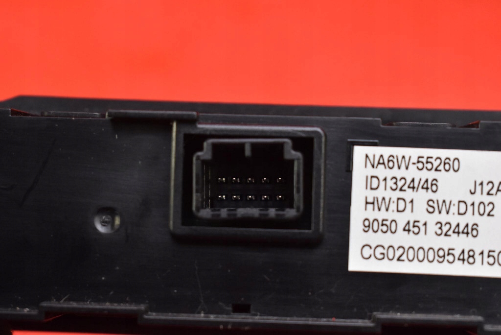 PANEL Hitzung Sitze NA6W-55260 MAZDA MX5 MX-5 4 IV ND 15-18