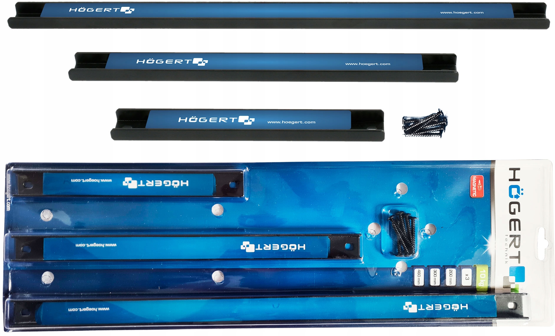 

Listwa Magnetyczna Uchwyt Na Narzędzia Magnes 3szt