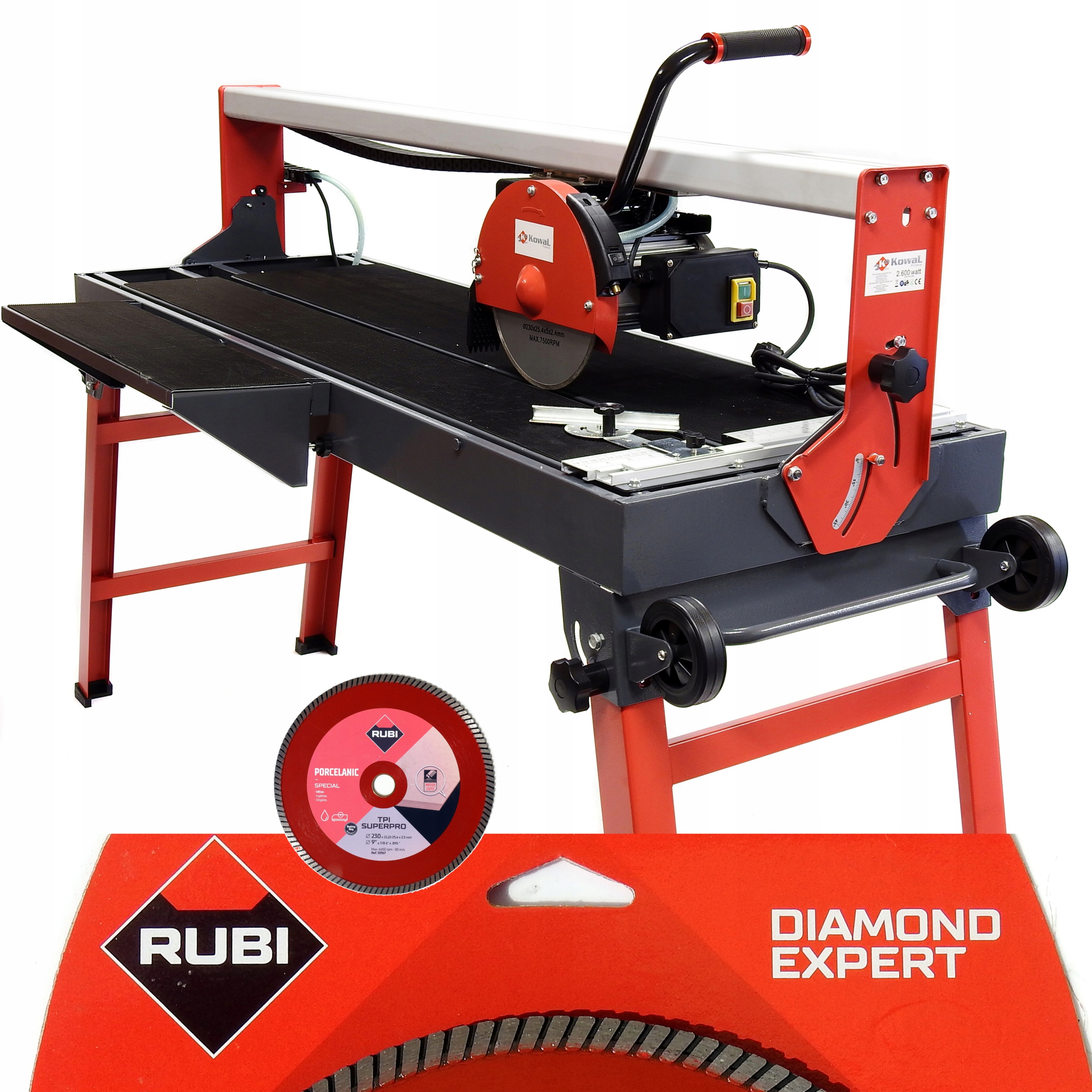 PRZECINARKA 153cm stół piła stołowa do glazury płytek gresu kamienia +RUBI