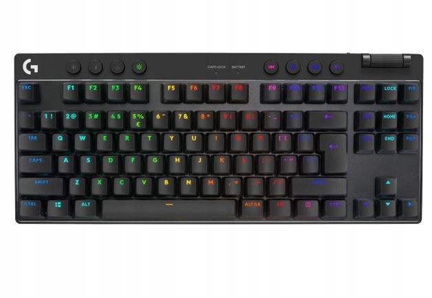 Logitech Klávesnice G Pro X Tkl Lightspeed Us černá