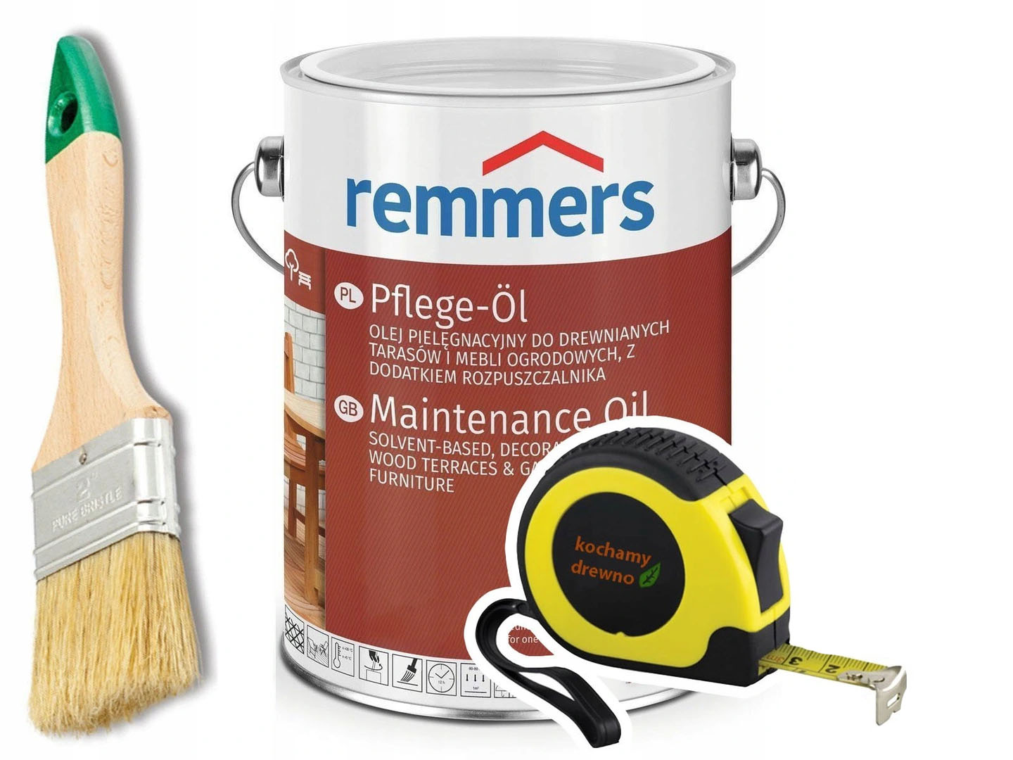 Remmers Pflege-Ol olej do drewna tarasu 10L