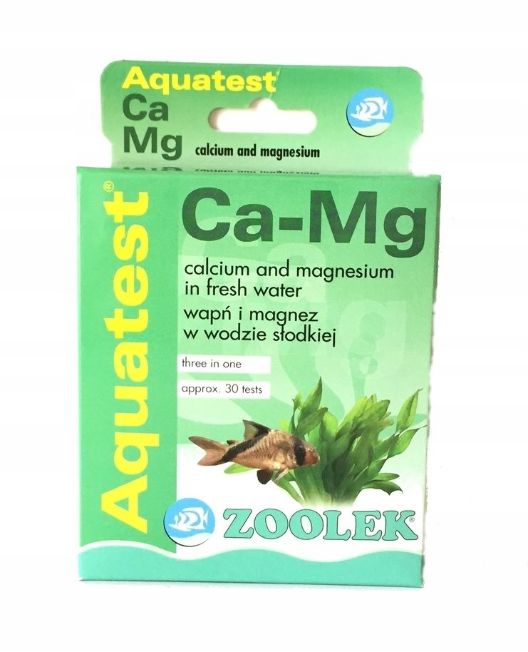 Zoolek Test Ca-mg Přesný Kapový Test Na Vápník A Hořčík Ve Vodě