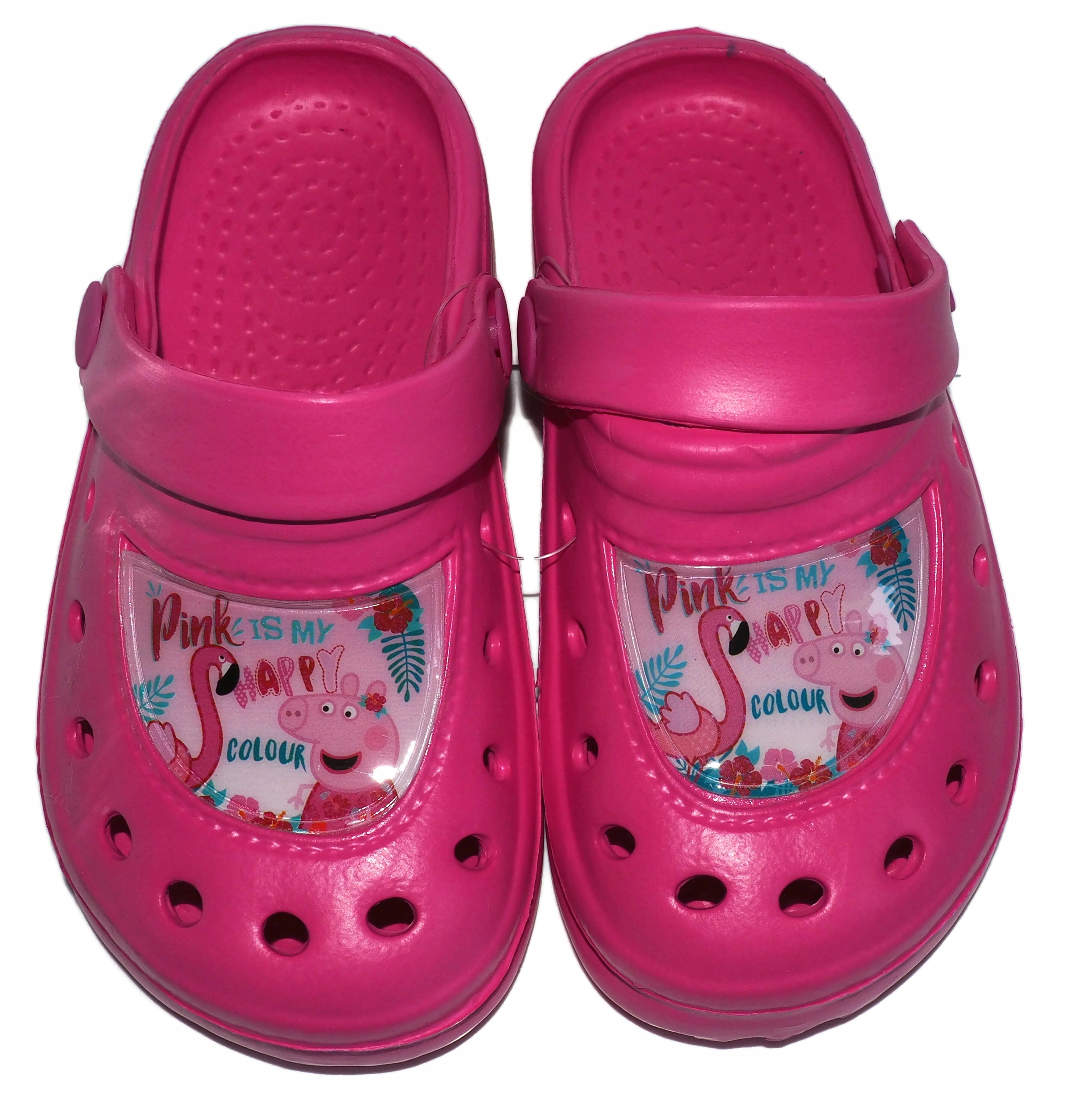 

Klapki Świnka Peppa Pig ogrodowe 24/25