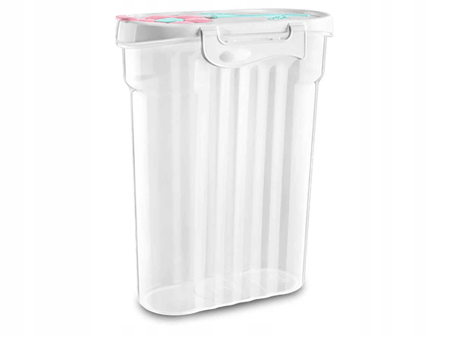 pojemnik plastikowy do artykułów sypkich 2,4l. KWIAT | AP-9092 — 2