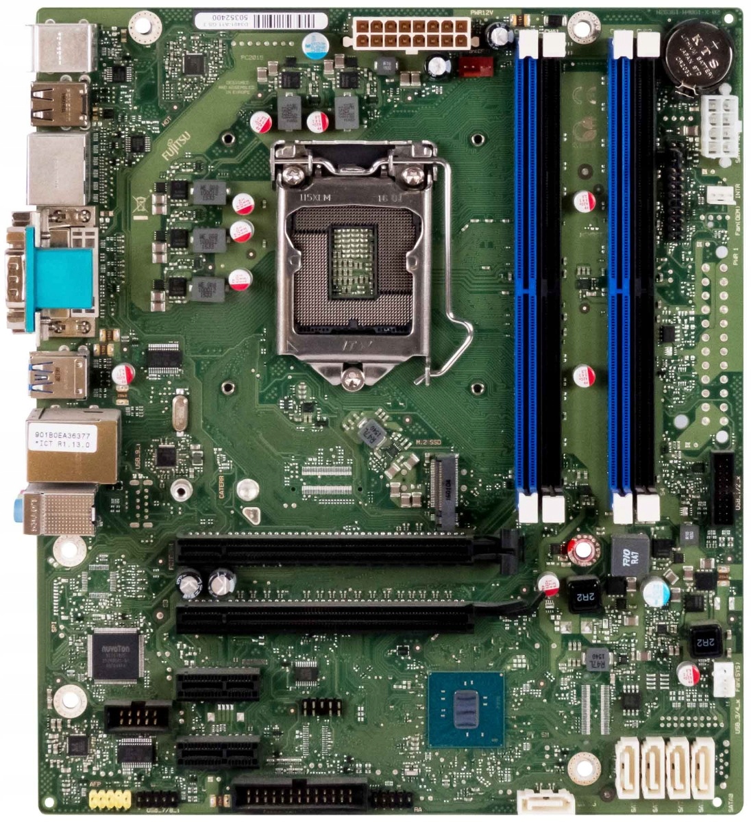 Fujitsu D3401-A11 GS2 Intel Q150 LGA1151 DDR4 microATX