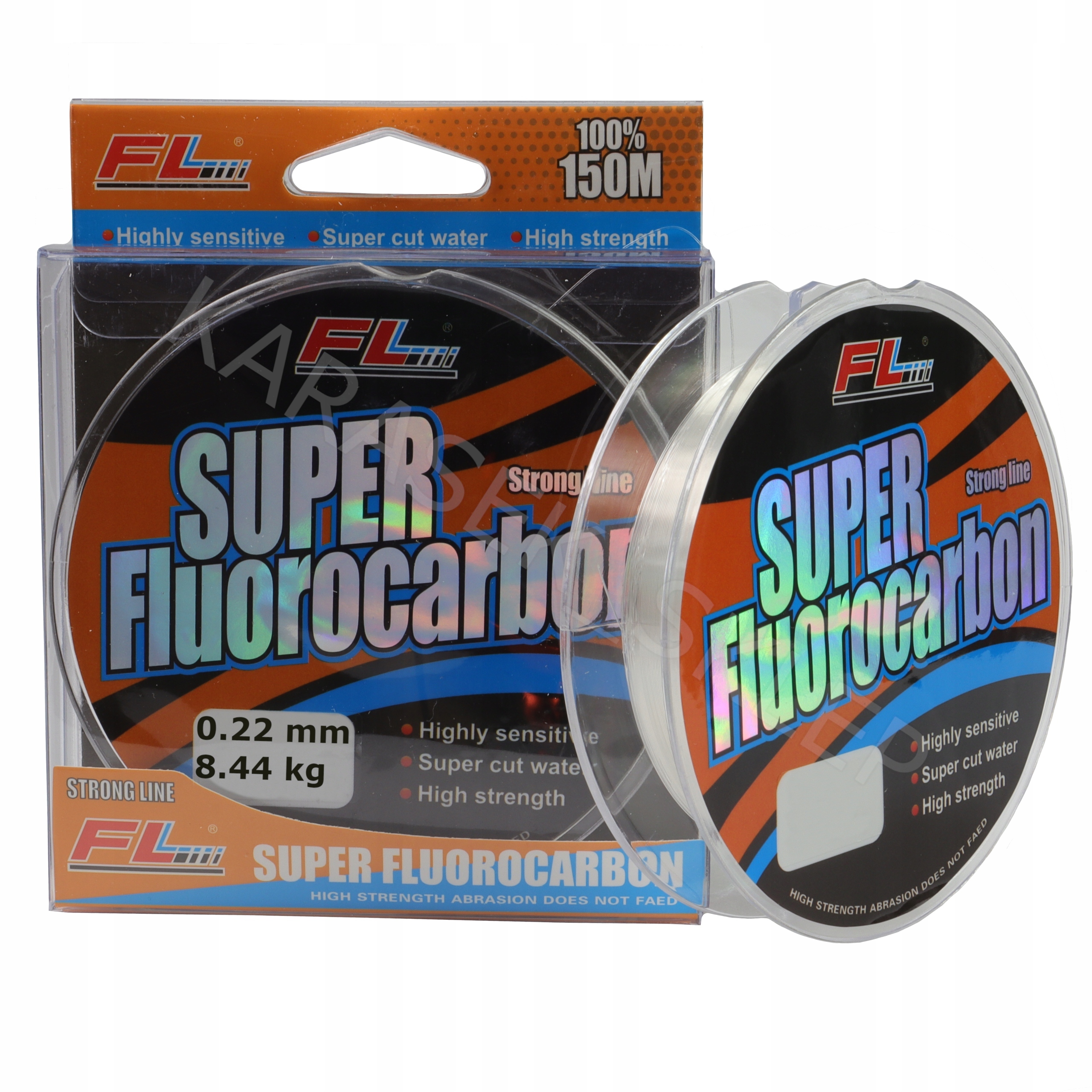 Żyłka Fluorocarbon 0,22 mm 150 m niewidoczna spławik grunt