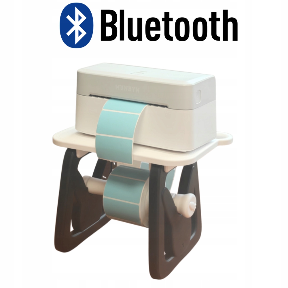 Termální tiskárna štítků Munbyn RW403 Bluetooth, Usb podavač rolička