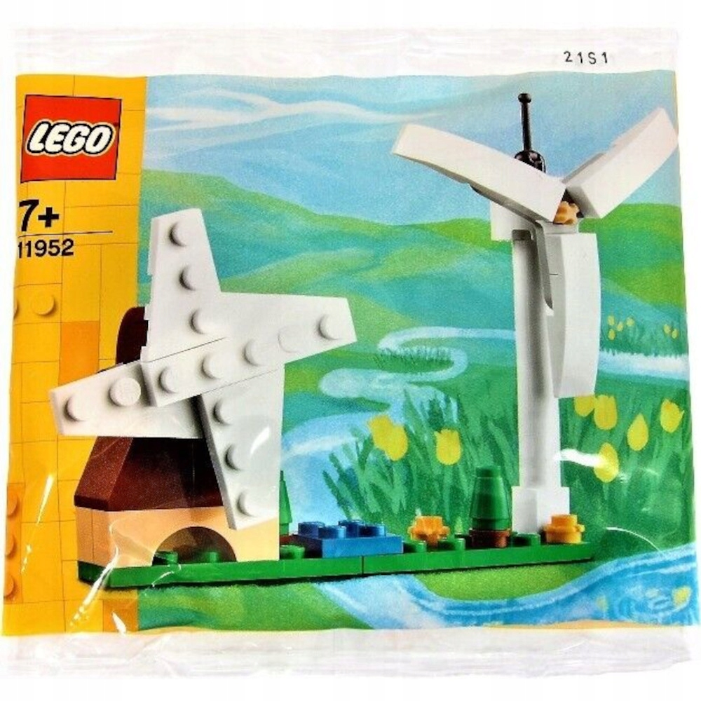 Lego Creator Wiatrak I Turbina Wiatrowa 11952