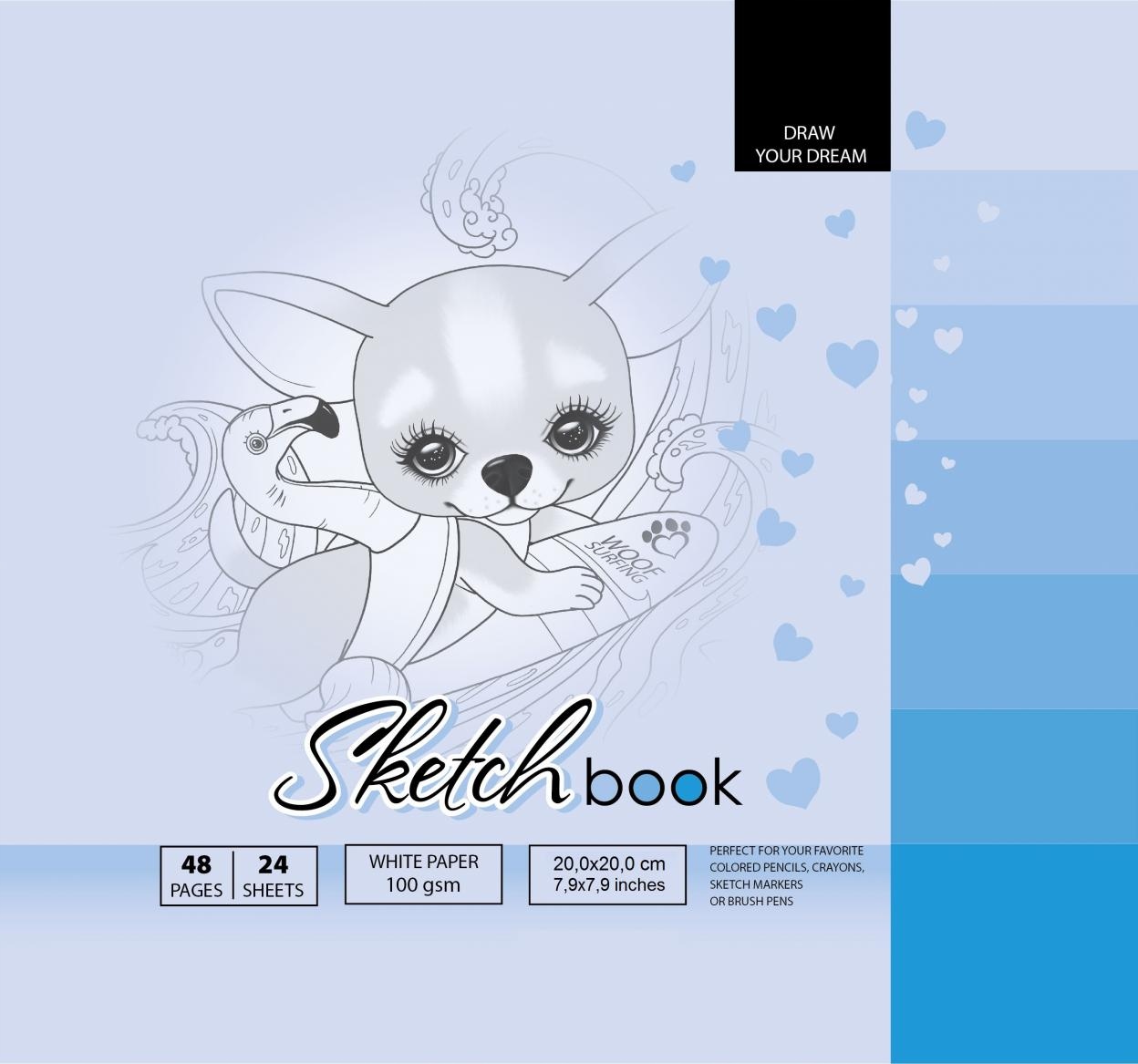 SZKICOWNIK 200X200/48K 100G TW FRESH