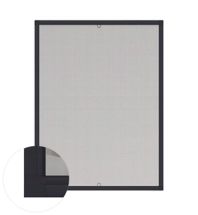 Moskitiera ramkowa SlimLine 90x150cm, Antracyt