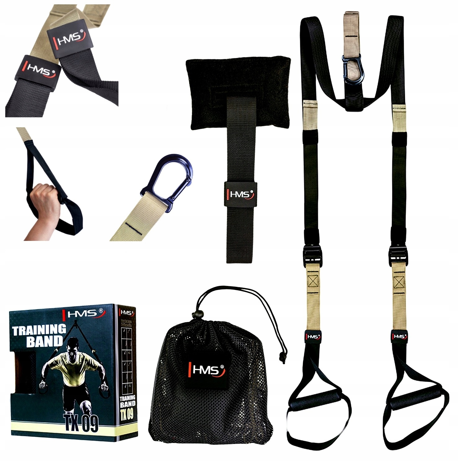 Trx Taśmy Treningowe Do Ćwiczeń Crossfit 250KG Profesjonalne Pasy Fitness