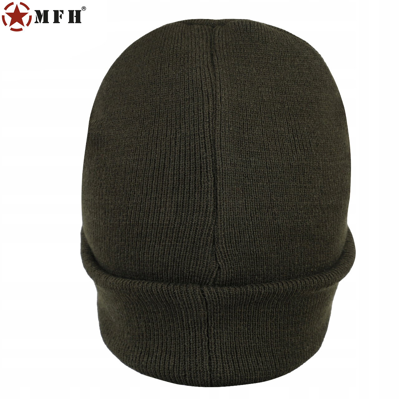 MFH CZAPKA ZIMOWA 3M Thinsulate DWUWARSTWOWA OLIVE Cechy z dzianiny