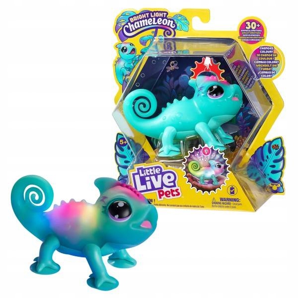 

Little Live Pets Interaktywny Świecący Kameleon