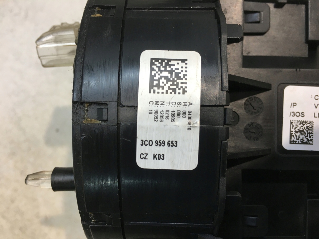DEVIO LUCI TERGICRISTALLO TERGI PASSAT B6 3C5953513C 3C5953507C