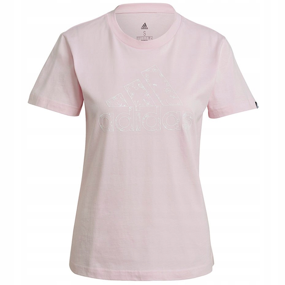 

T-shirt Koszulka damska adidas Outlined różowa L