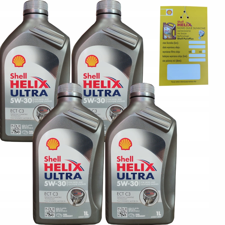 オマケ付き☆新品未開封Shell Helix Ultra 5W-30 4L Shell Helix Ultra 5W30 4l - opinie i ceny na Ceneo.pl