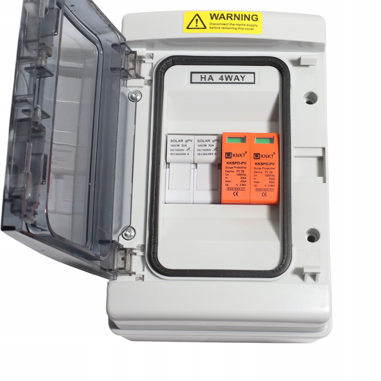 Rozdzielnia Skrzynka Pv Bezpiecznik Fotowoltaika obudowa modułowa1000V 3ccc