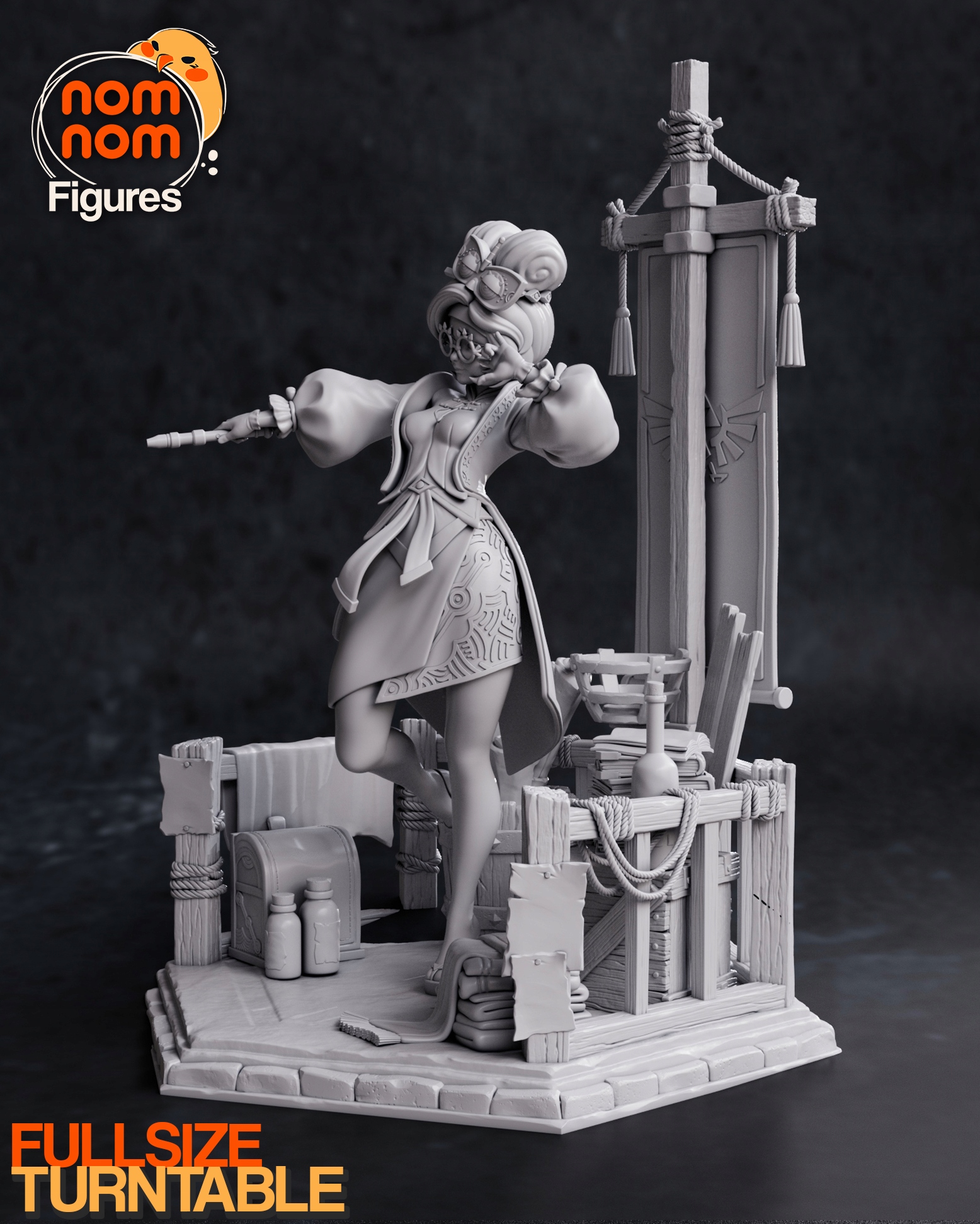 Figurka Purah z The Legend of Zelda