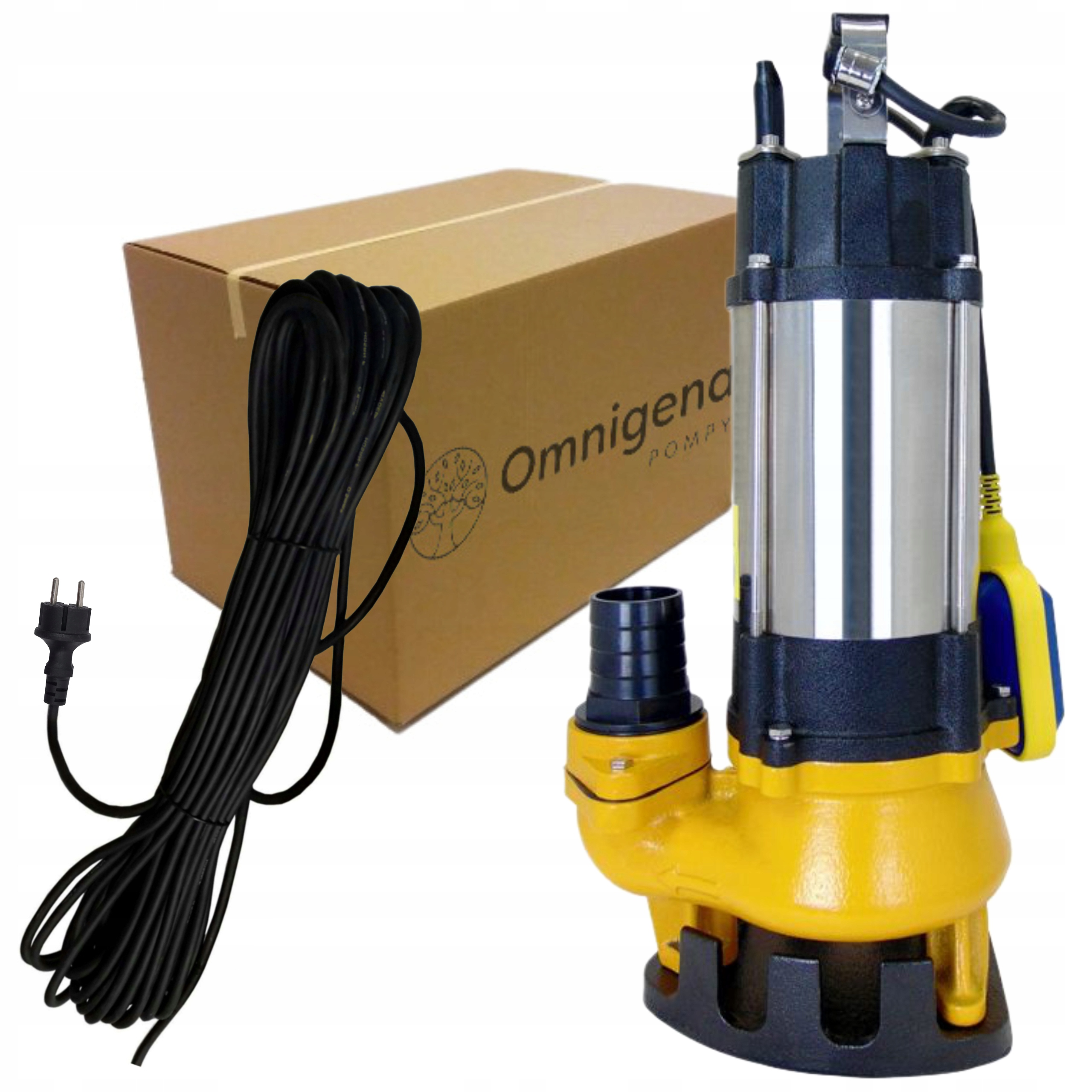 Omnigena Pompa Zatapialna Wq 750F 230V Wody Brudnej Czystej +pływak Kabel