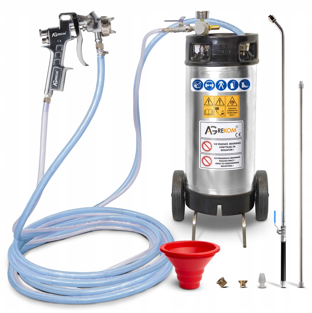Agregát Postřikovač Bielarka pro bělení a malování dezinfekčním vápnem