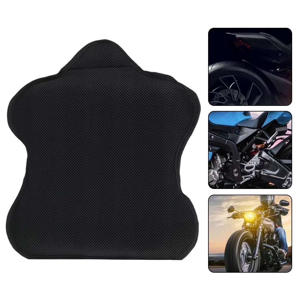 Gelová Podložka Na Sedadlo Motocyklu S Protiskluzovou Tkaninou