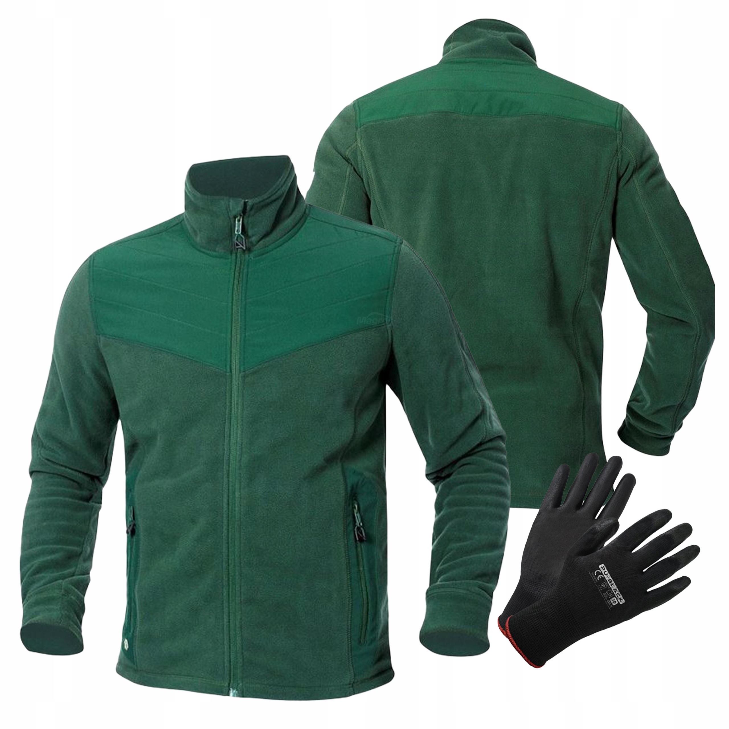 Mikina Pracovní Fleece Pracovní Zelená Pánská Ardon Combo SoftFLEECE