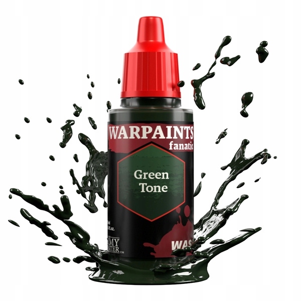The Army Painter: Warpaints - Fanatic - Wash - Green Tone 18ml farbka