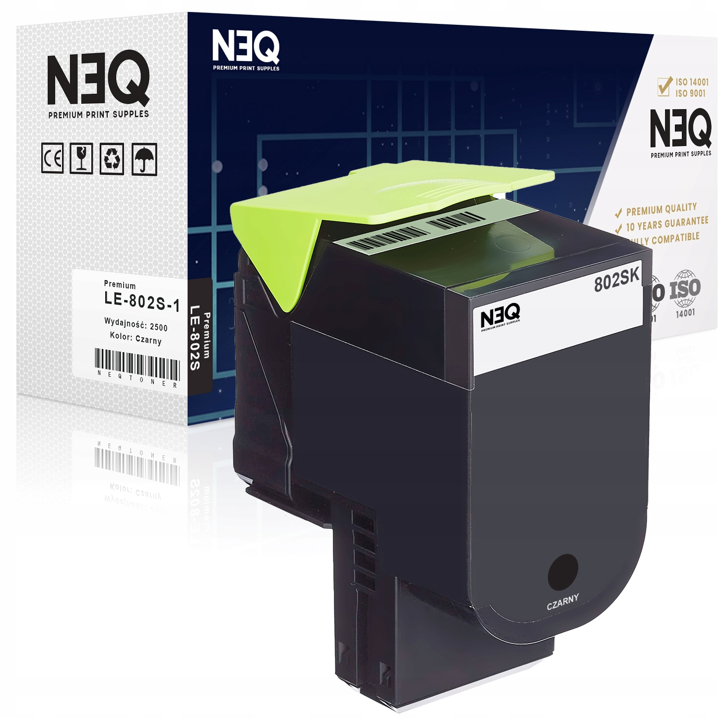 Toner do tiskárny Lexmark CX310 CX410 CX510 CX310dn CX310n CX410de CX510de