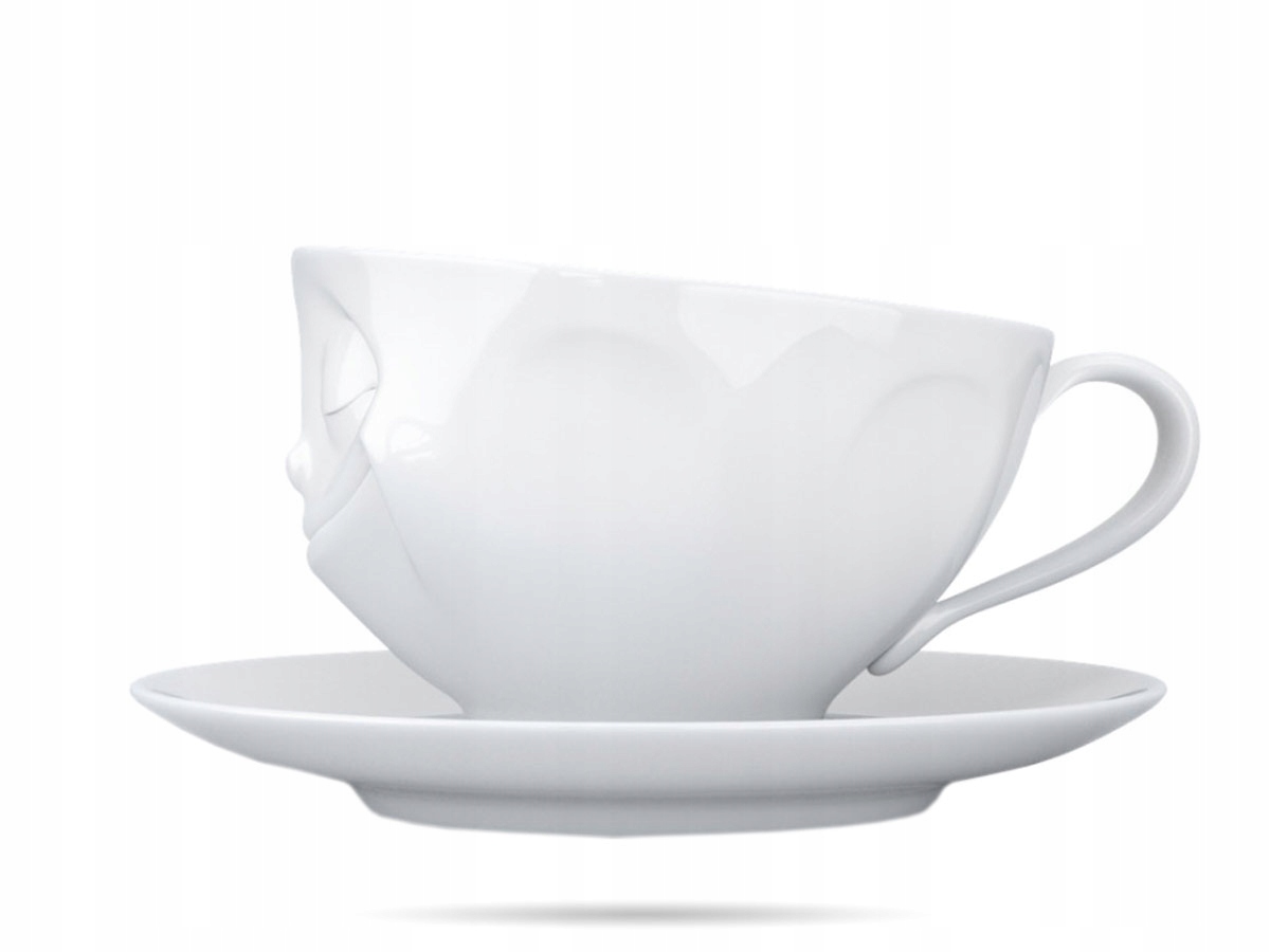 Filiżanka ze spodkiem Happy! Tassen 58PRODUCTS Pojemność 200 ml