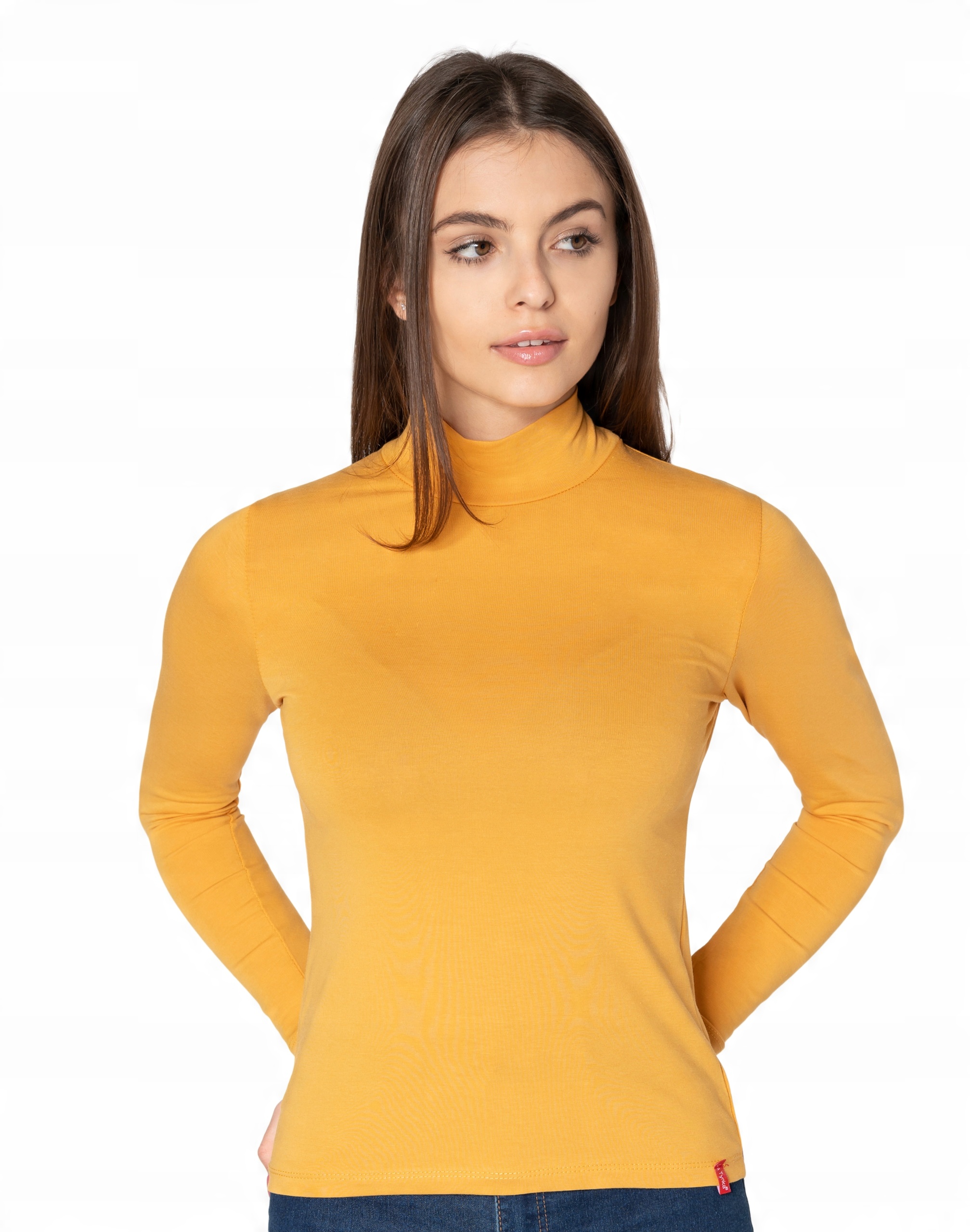 

Półgolf Damski Cienki Sweter Golf 8111-08 r XL/XXL