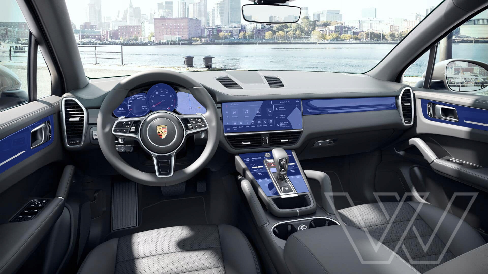 Fólie Ochranná Ppf do interiéru Porsche Cayenne- Průhledná ochrana