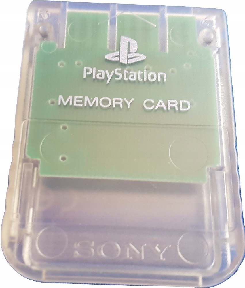Oryginalna karta pamięci Sony PSX przezroczysta
