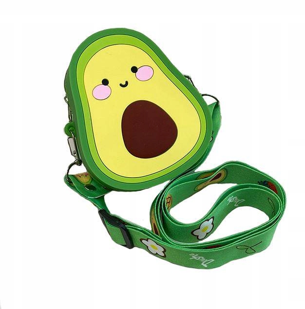 TOREBKA SILIKONOWA DZIECIĘCA NA RAMIĘ AWOKADO
