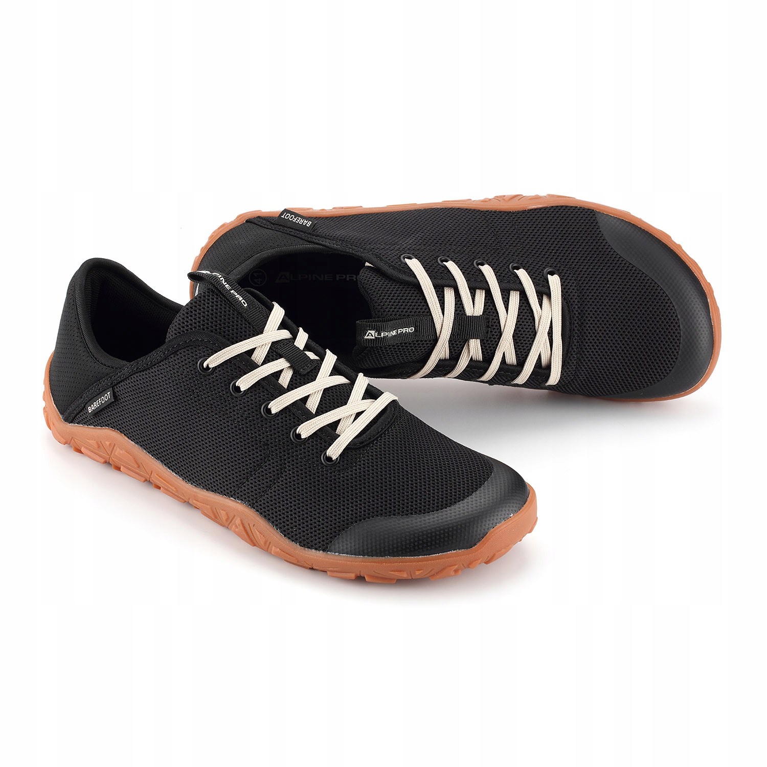 Alpine Pro Buty barefoot unisex Kerme czarne 42