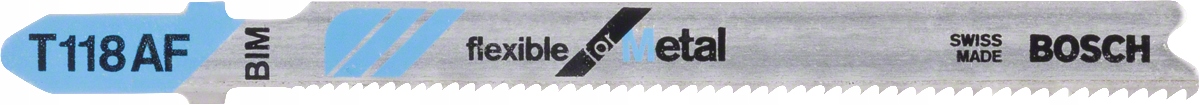 Pilový List Pro Přímočarou Pilu T118AF 100 Ks