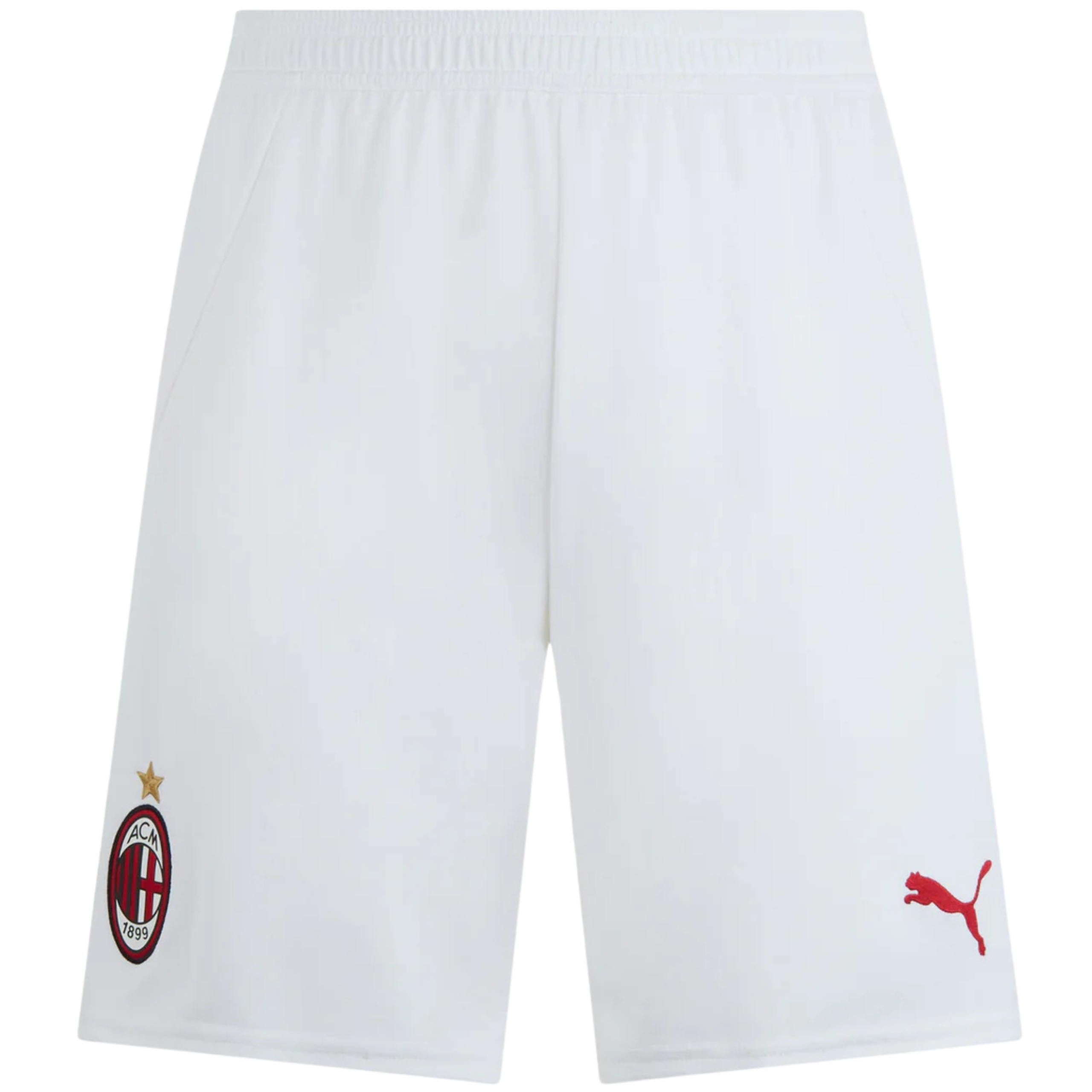 Ac Milan Spodenki Białe Home 24/25 Puma Replica Acm Oficjalny Produkt L