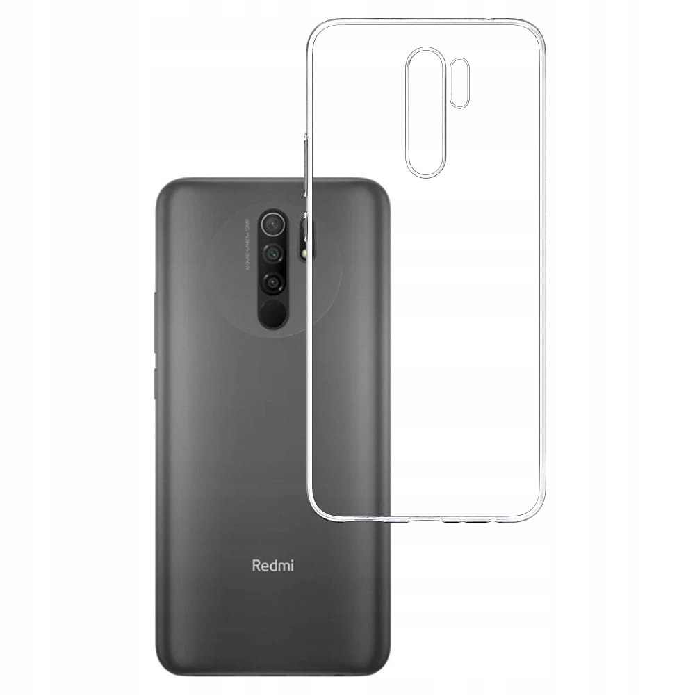 

Etui silikonowe do Xiaomi Redmi 9 3mk Clear Case