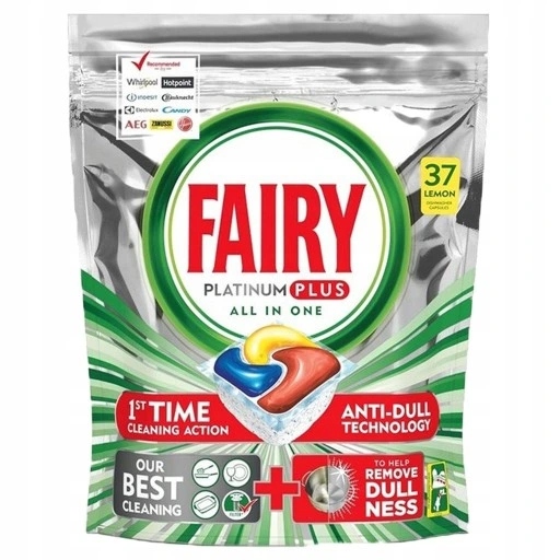 

Fairy Platinum Plus Kapsułki Do Zmywarki 37SZT
