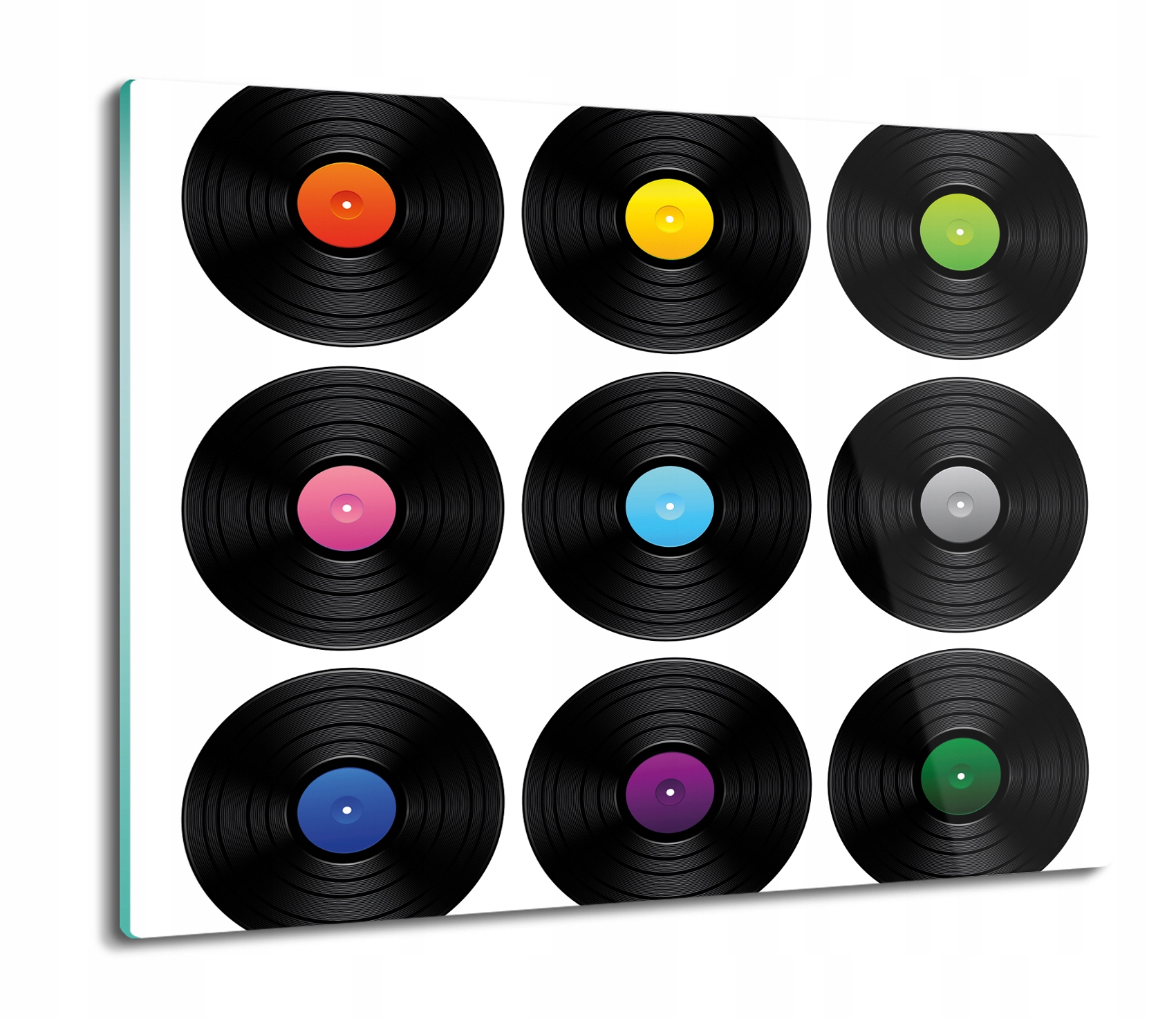 

Płyty winylowe wzór 60x52 deska nowoczesna szklana