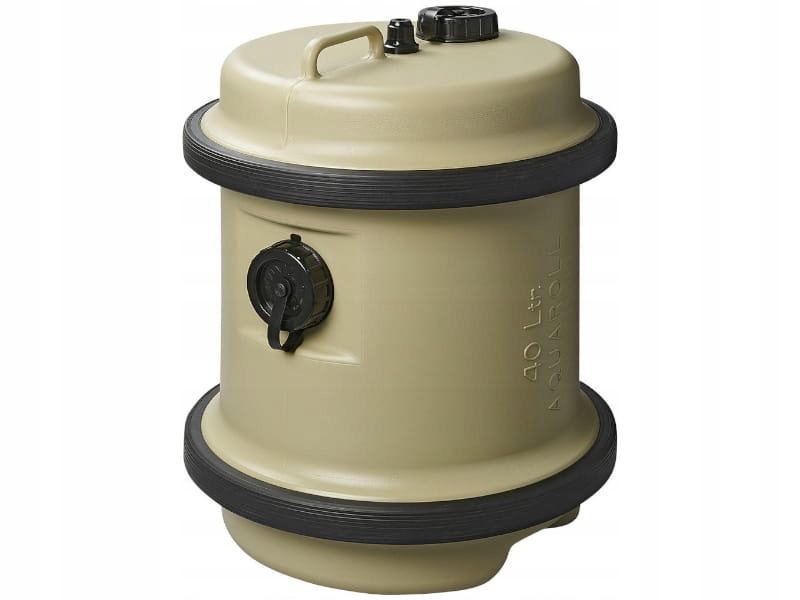 Pojemnik zbiornik na wodę brudną lub czystą 40L Aquaroll do turlania