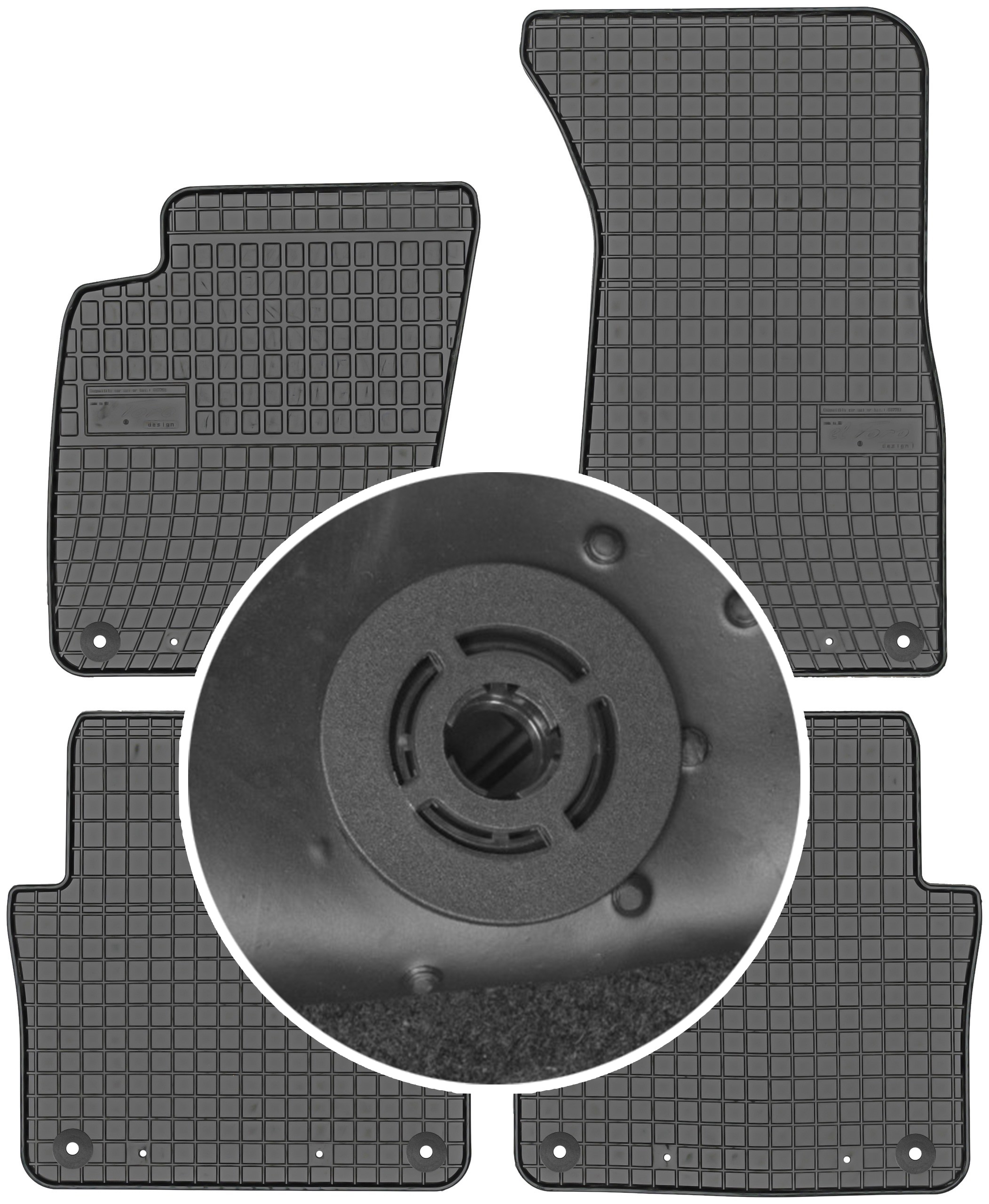 Audi A8 D3 2002-2009 Стеклоочистителей резиновые
